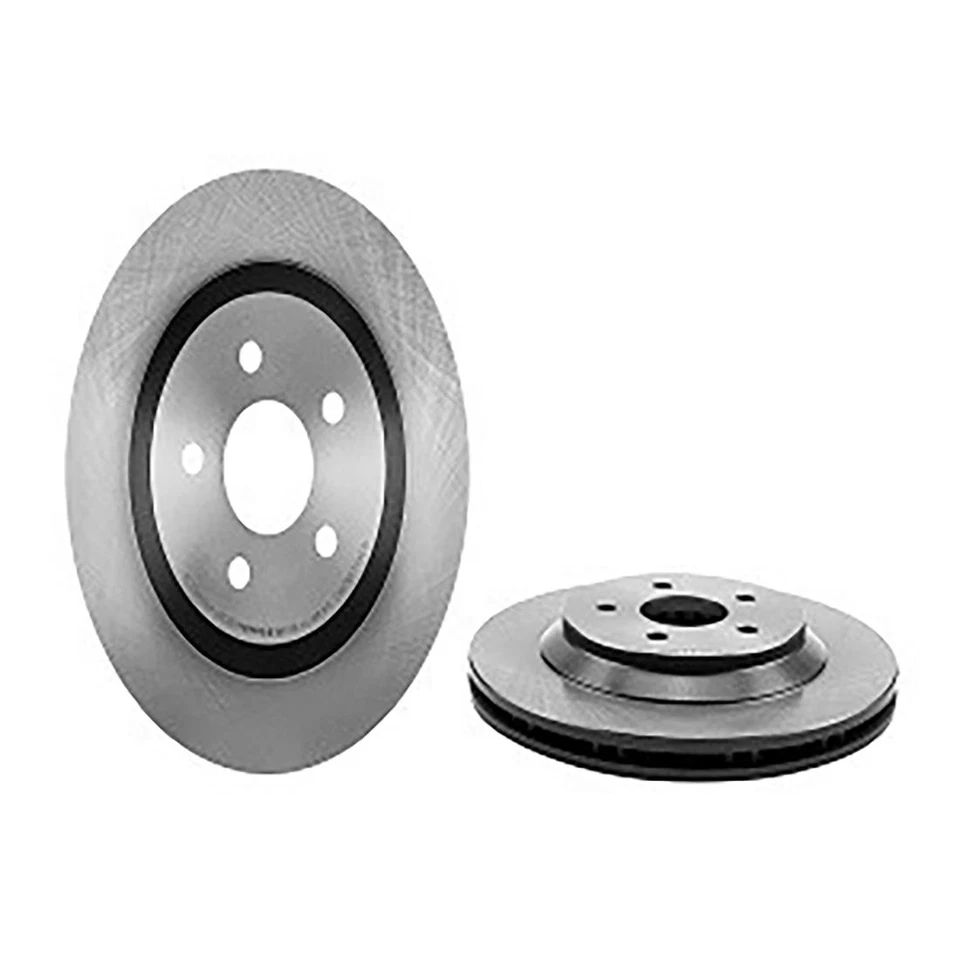 Fits 2004-2007 Ford Freestar Front + Rear Coated Brake Rotors - Brembo OE - Image 2 of 4