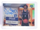 ISAIAH EVANS 2024-25 BOWMAN CHROME CAMPUS DORMS SIGS AUTO Q5466