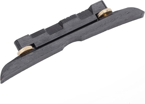Eujgoov Adjustable Ebony Bridge for Mandolin Musical Accessory,Smooth... - Picture 6 of 8