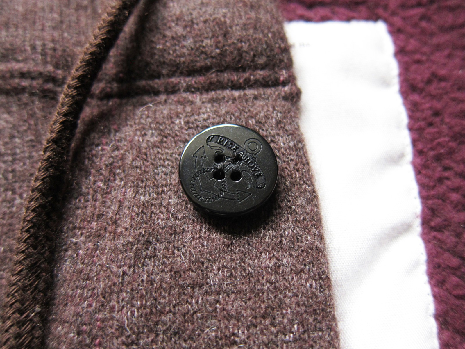 WTAPS Hellweek Brown Hooded Pullover Sweater (Siz… - image 4