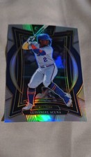 2025 Panini Select - Concourse Luisangel Acuna #12 Silver Prizm (RC)