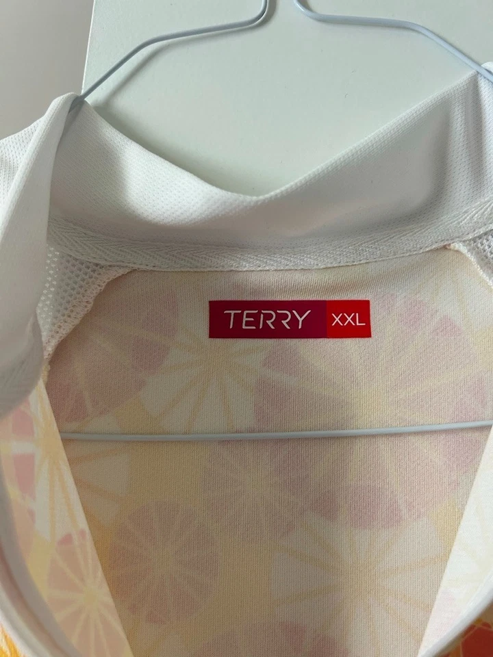 Велосипедная майка Terry женская XXL цветная цитрусовая изюминка расслабленная посадка туристическая - Изображение 4 из 4