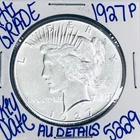 1927 P SILVER PEACE DOLLAR AUTHENTIC HI GRADE U.S. MINT COIN RARE KEY DATE 5229