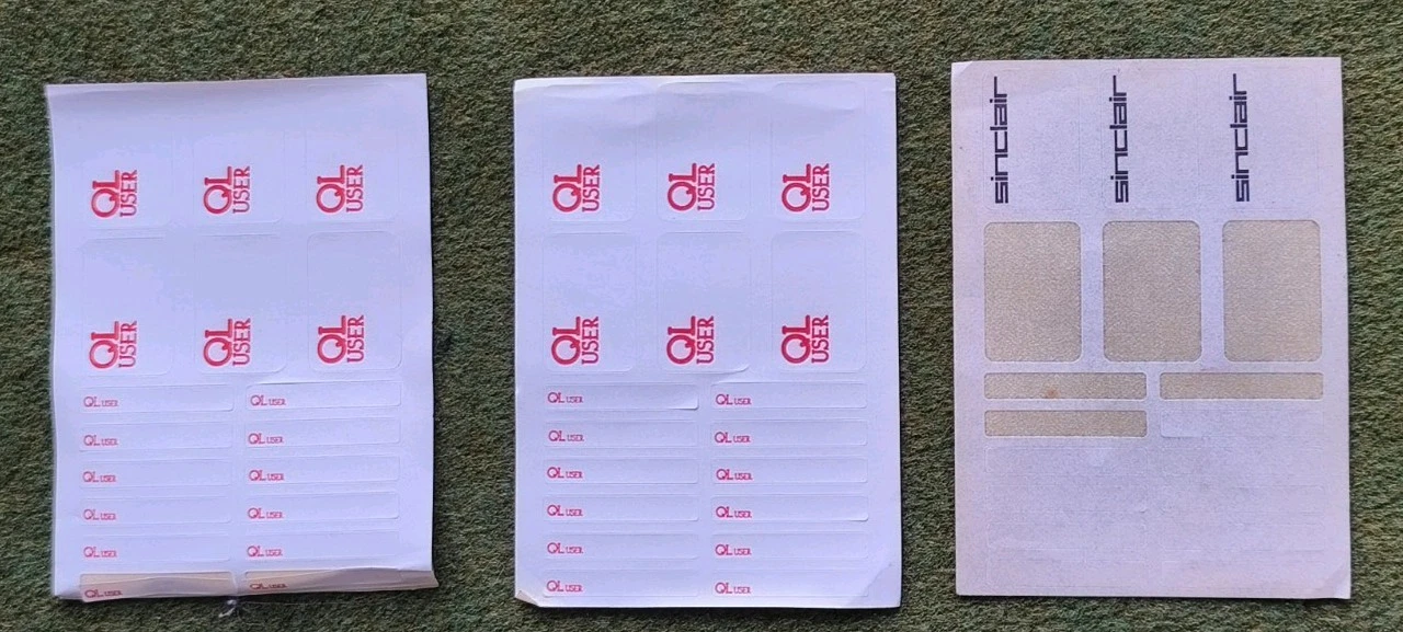 Additional photo for Sinclair QL Computer - Functional with Power Supply and 10 Cartridges