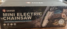 Saker Mini Electric Chainsaw - Portable Chainsaw Cordless Handheld New & Sealed