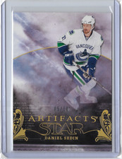 2010-11 UD ARTIFACTS STAR BASE RAINBOW PARALLEL 5/10 DANIEL SEDIN #164 CANUCKS