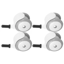  4PCS Swivel Stroller Wheels: Front or Back Wheels Replacement Silent Stem