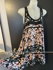 Cynthia Rowley Women's Racerback Floral Mini Sundress. Size small