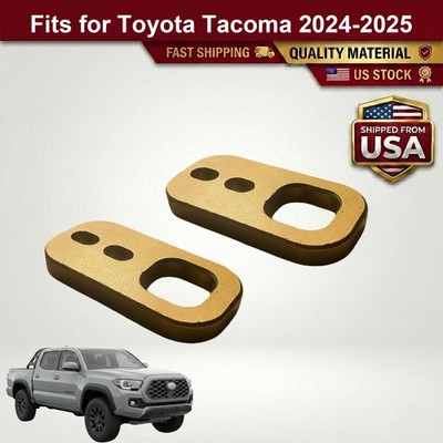 Chrome Electroplated Front Tow Hooks for 2024-2025 Toyota Tacoma Recovery Point
