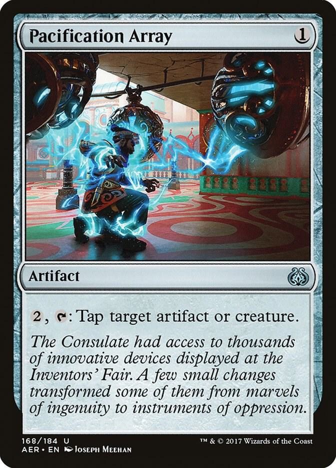 Pacification Array 168 UC Aether Revolt Magic: The Gathering NM/M