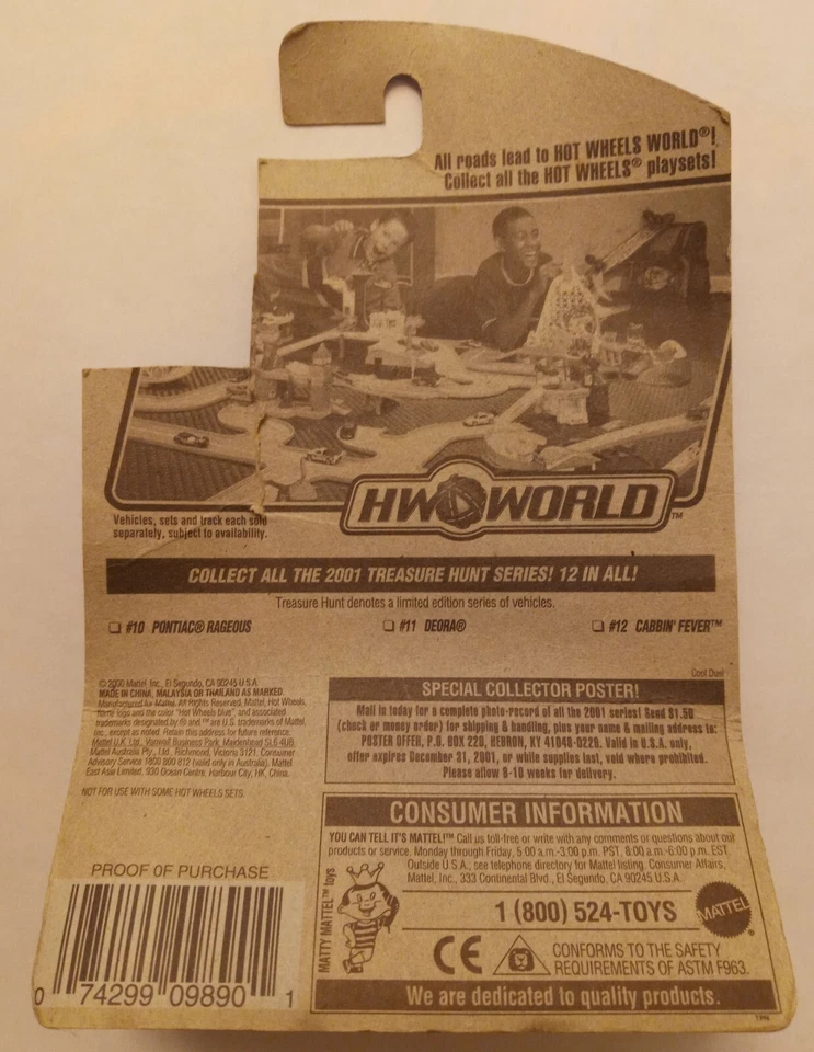 De colección RARO Hot Wheels, Jeep Raro, Coche Antiguo Surf, Coche Deportivo, Camiones, Coche de Carreras Foto 3 de 3