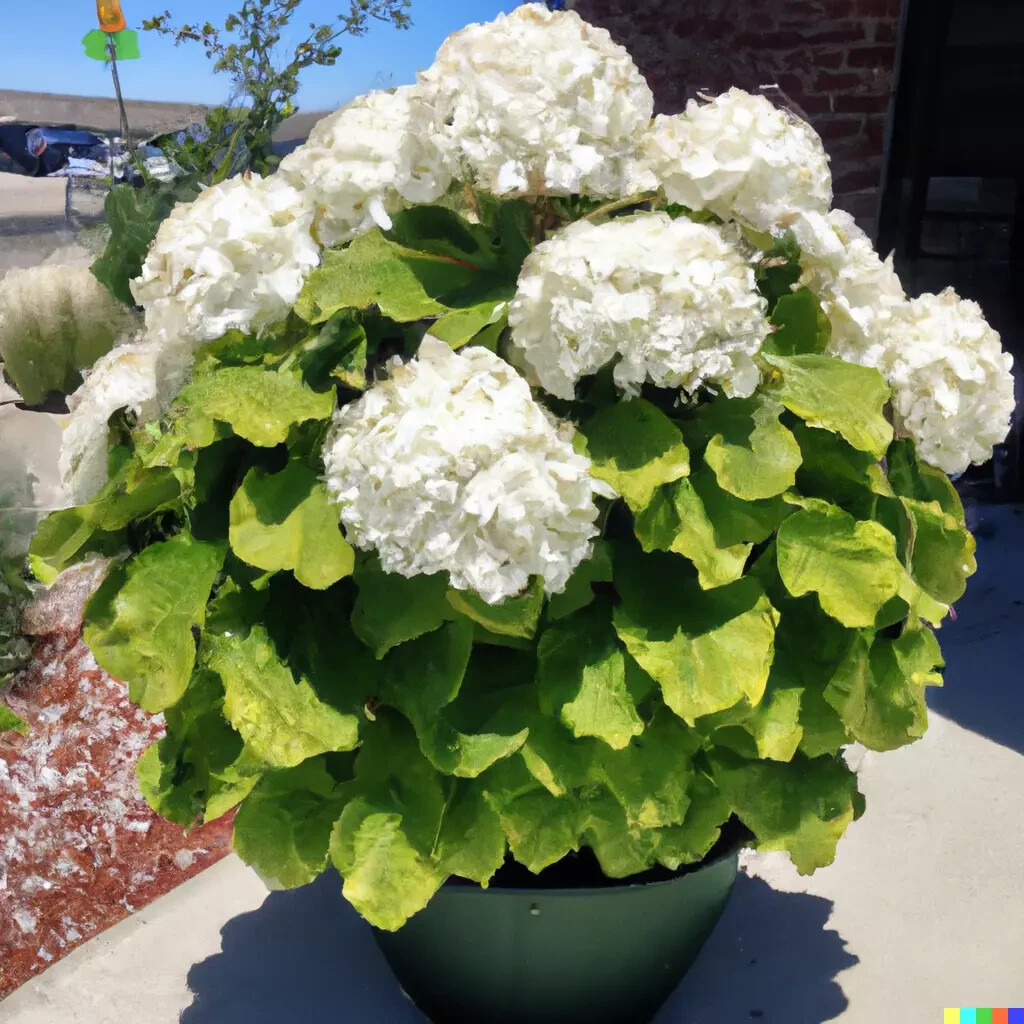 50 Hydrangea Seeds - White Flower Bush, Hedge, Shrub