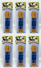 Allary 54 inch Tan Boot Laces 6 Pairs
