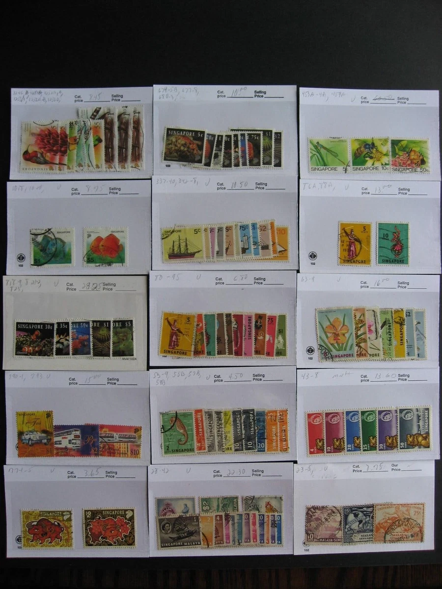 Mint Never Hinged/MNH Singapore Stamps for sale | eBay