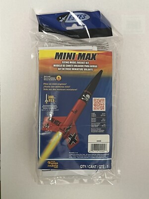 Estes OOP Mini Max rocket kit Skill Level 1 New in Sealed Package