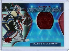  2020-21 Upper Deck Trilogy Rookie Super Stage Red #RSS-8 Matiss Kivlenieks /999