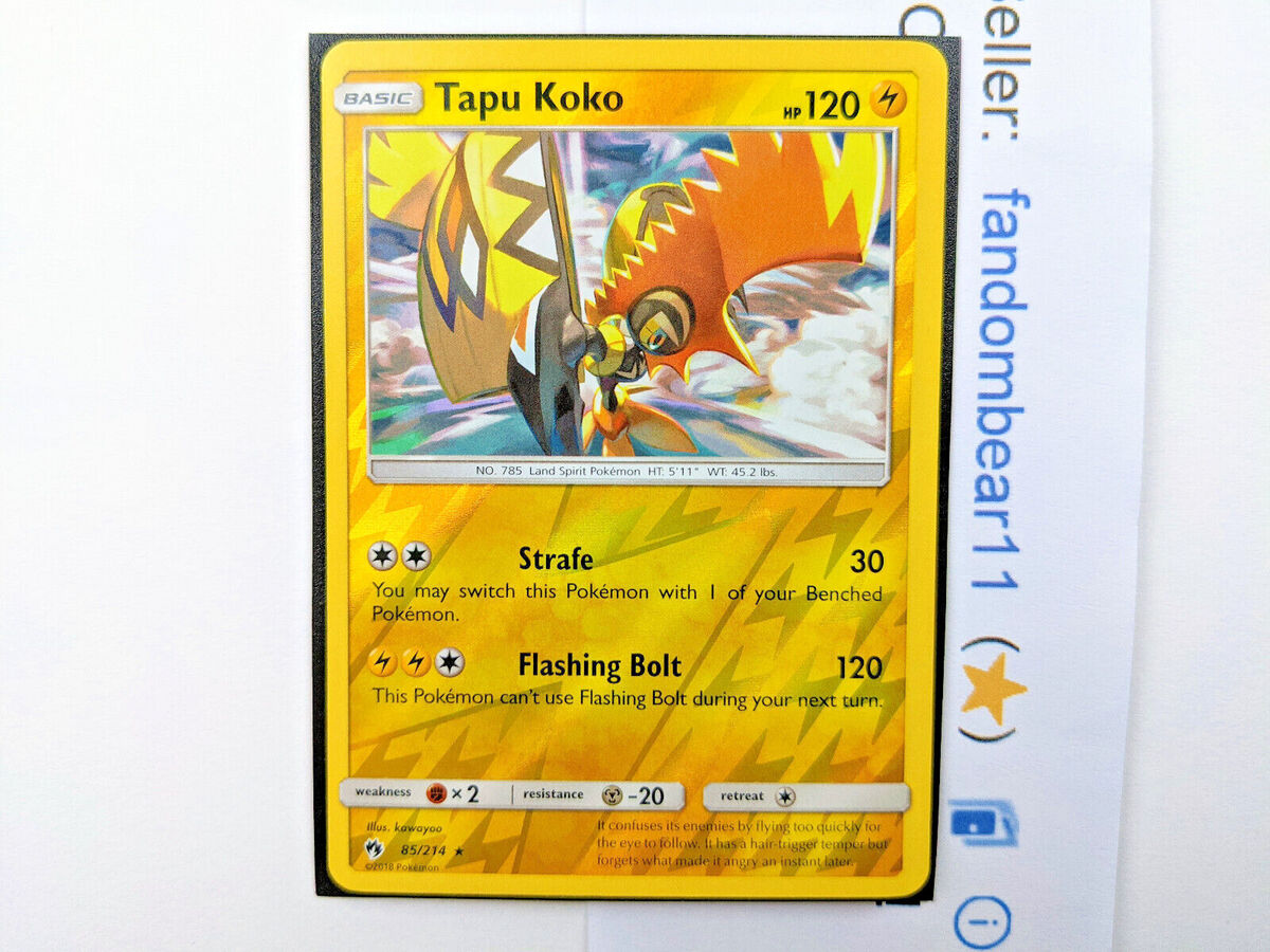 Tapu Koko (85/214) [Sun & Moon: Lost Thunder]