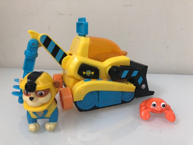 paw patrol rubble vehicle