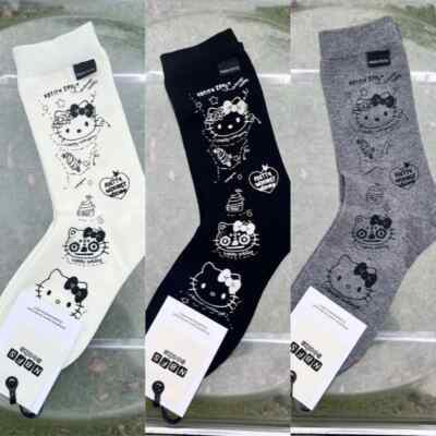 1/3 Paar Hello Kitty Socken   warm, weich & atmungsaktiv für den Winter