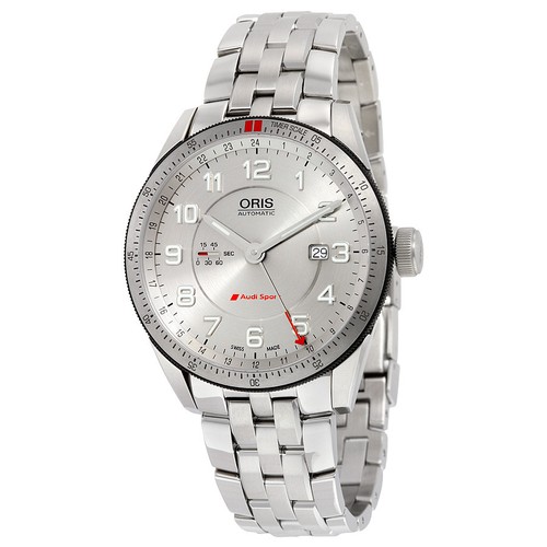 oris audi sport gmt automatic mens watch 01 747 7701 4461-07 8