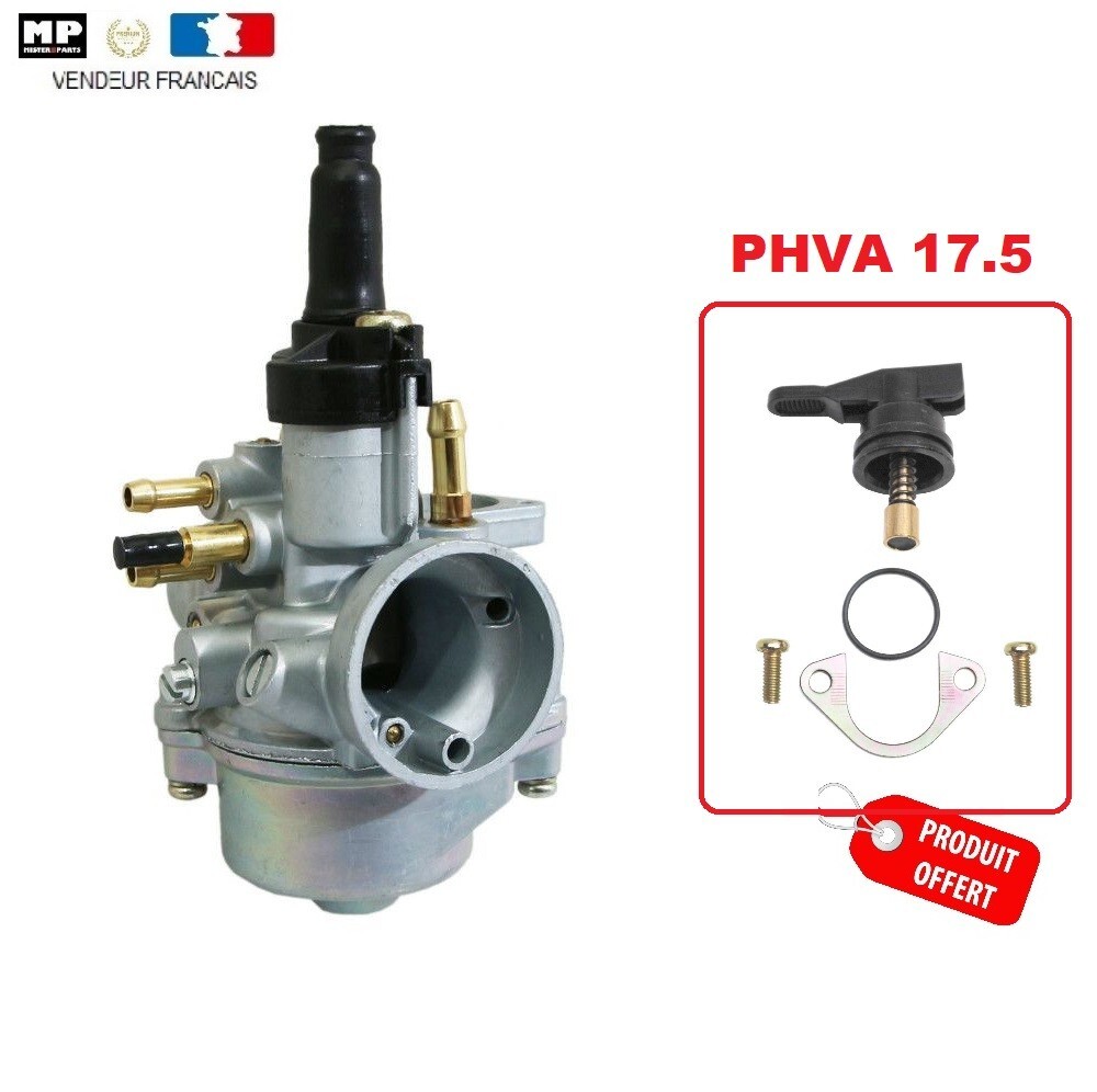 Carburateur PHVA 17.5 pour Booster après 2004 avec starter manuel à câble