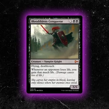 Bloodthirsty Conqueror - Custom Magic: The Gathering Card - High-Quality