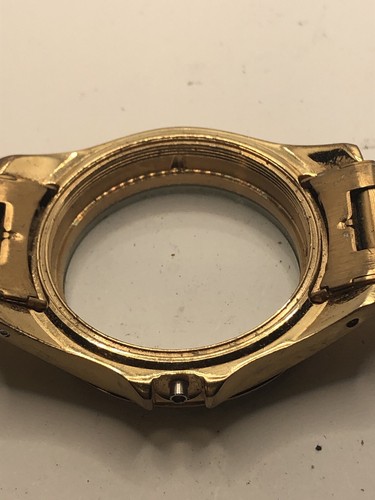 Fossil Watch Parts Case 38mm Band 18mm clasp Crystal Rose Gold Tone GY288 - Picture 9 of 9
