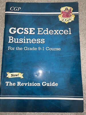 CPG GCSE Edexcel Business The Revision Guide 
