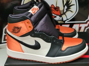 satin jordan 1 orange