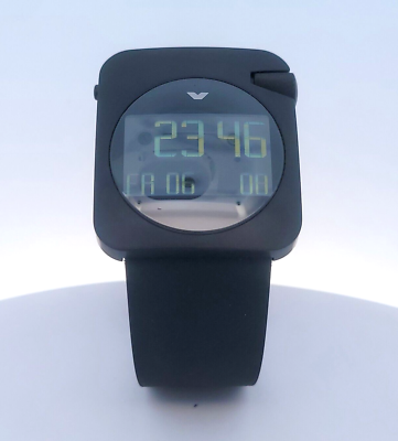 Ventura V-Tec Gamma 36mm Black Durinox Steel Case w/ LCD Display