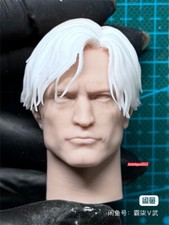 DIY 1/6 Head Sculpt heroes Robert Pattinson For 12" Male Action Figure Body Toy