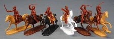 LOD Enterprises Plastic Figure Sets LOD037 American Revolution Cavalry Red