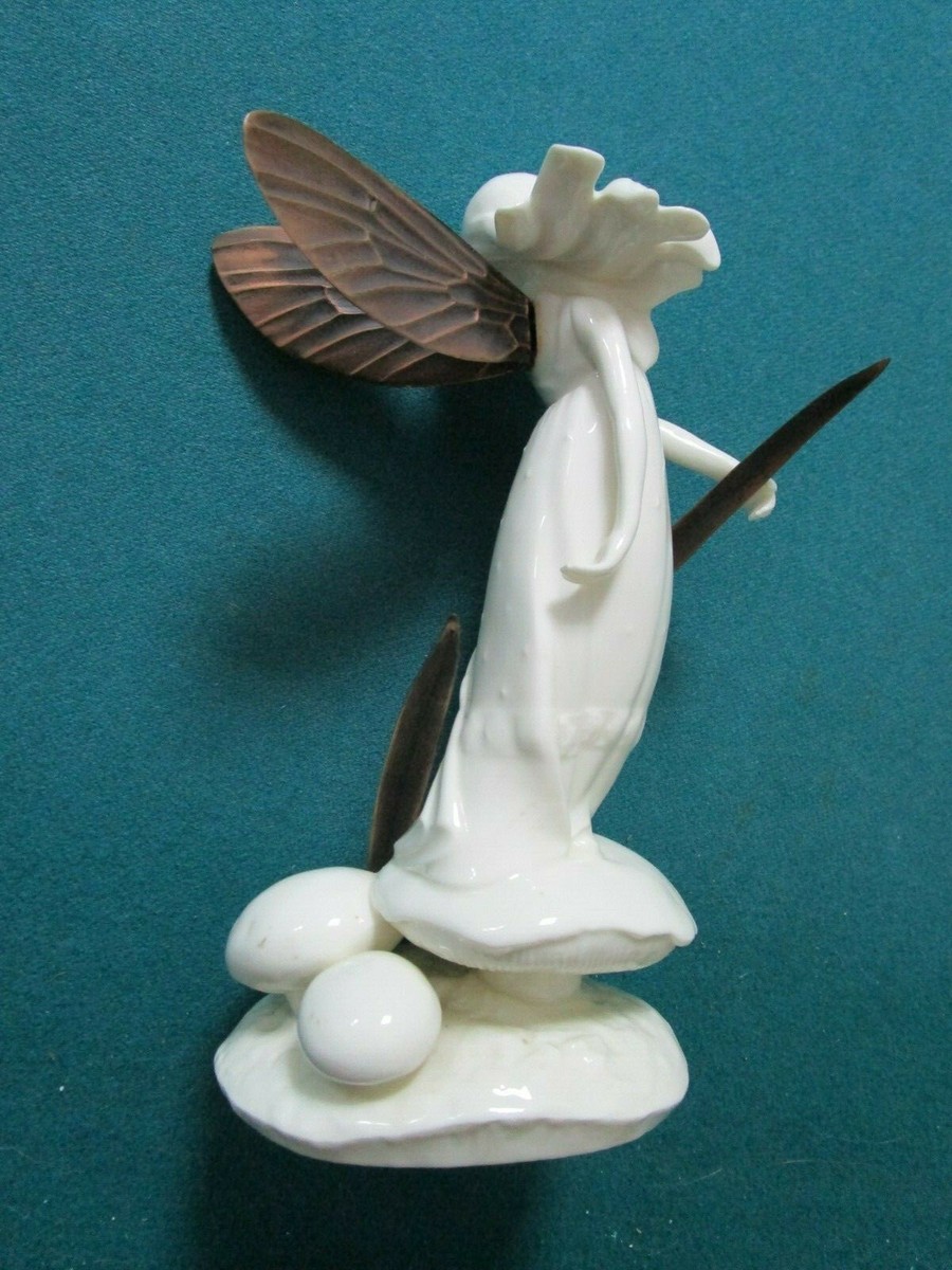 Minton England Figurine Bronze & Bone China Porcelain With Minton England Figurine Bronze & Bone China Porcelain With