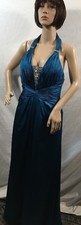 Elegant Montage by Mon Cheri Formal Beautifully Jeweled Gown Prom Size 8