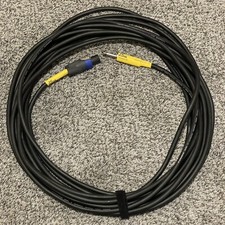 pLoynk premium 1/4 to Neutrik Speakon speaker cable 12 ga pro audio 50   2 Cords