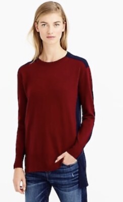 burgundy tunic sweater