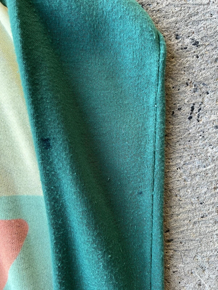 Vintage 1970s skateboarding Pullover Sweatshirt Tony Hawk Acrylic Medium - Image 4 of 4