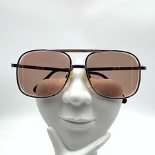 Vintage Hudson Z-87 Silver Metal Pilot Sunglasses FRAMES ONLY