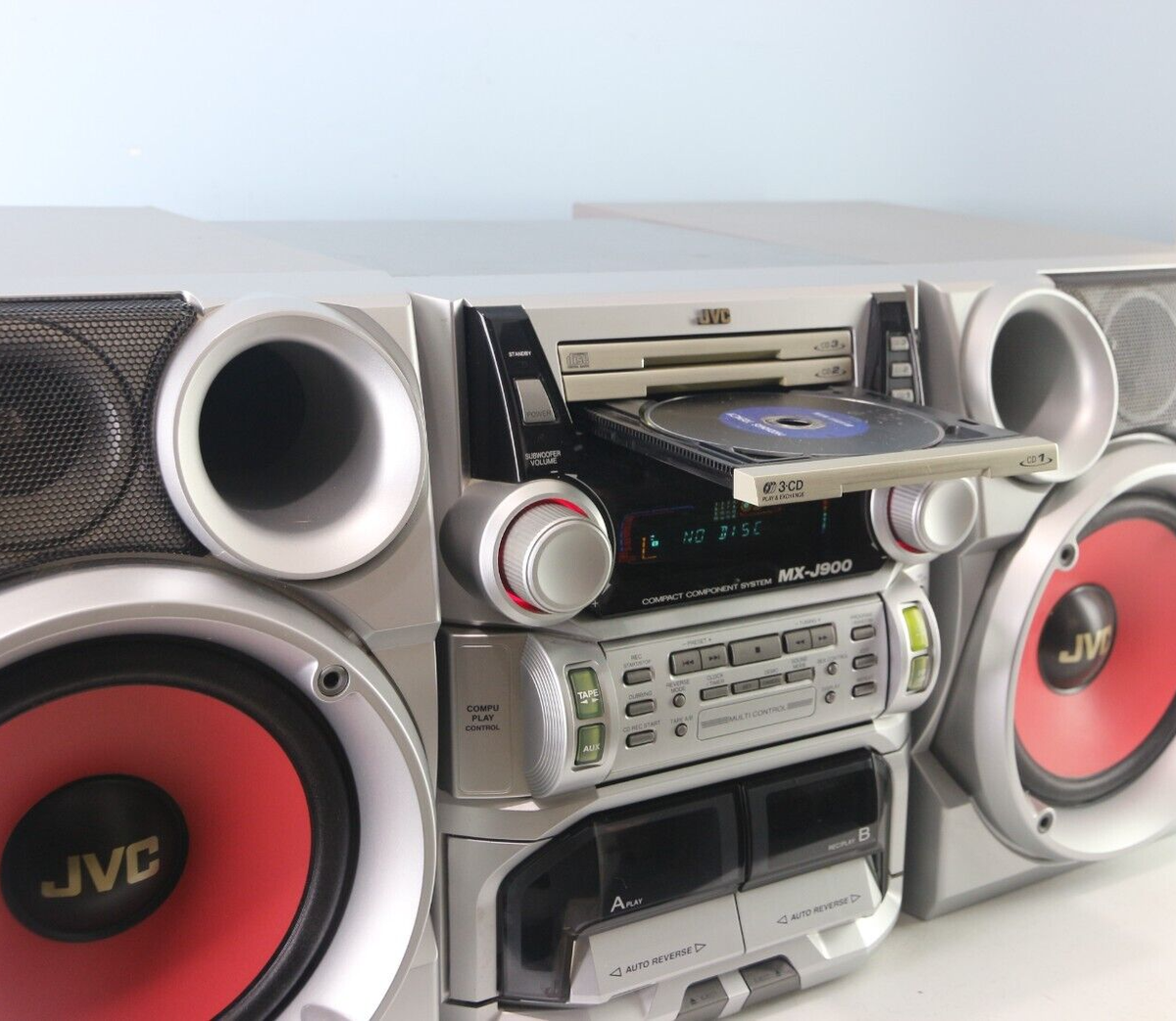 JVC MX-J900 Compact Stereo System, Rolling Panel, 400 Watts | eBay