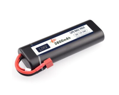 Intellect 3800mAh 50C 7.6V LiHV Runde Stick Pack mit T-Plug Stecker IP-TM2S38...