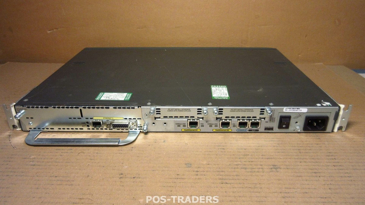 Cisco 2621XM Multiservice Modular Access Router INCL 1x Cisco 2621XM Multiservice Modular Access Router INCL 1x