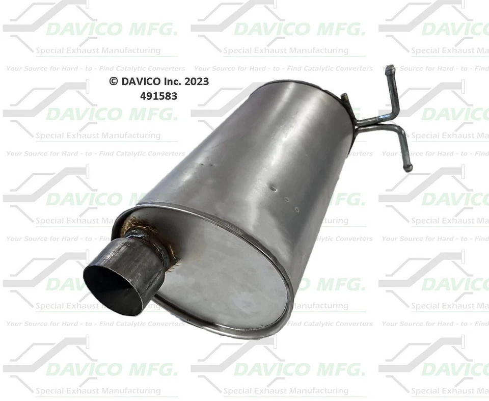 Exhaust Muffler Fits 2005 2006 2007 Ford F-250 Super Duty 5.4L V8 GAS SOHC - Imagem 4 de 4