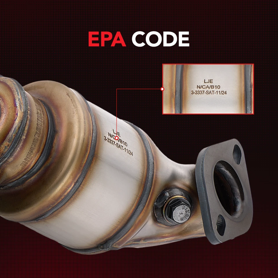 Convertidor catalítico colector compatible con Hyundai Santa FE Sport 2,4 L 2017-2018 Foto 3 de 4