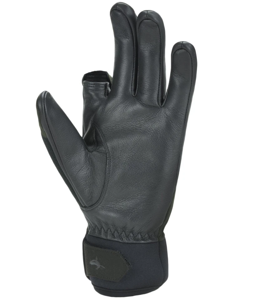 Sealskinz Broome Waterproof All Weather Shooting Gloves - Green - Image 2 of 2
