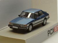 Pcx Saab 900 Turbo, 1986, Blau-Met./ Silber - Pcx 870651 - 1:87
