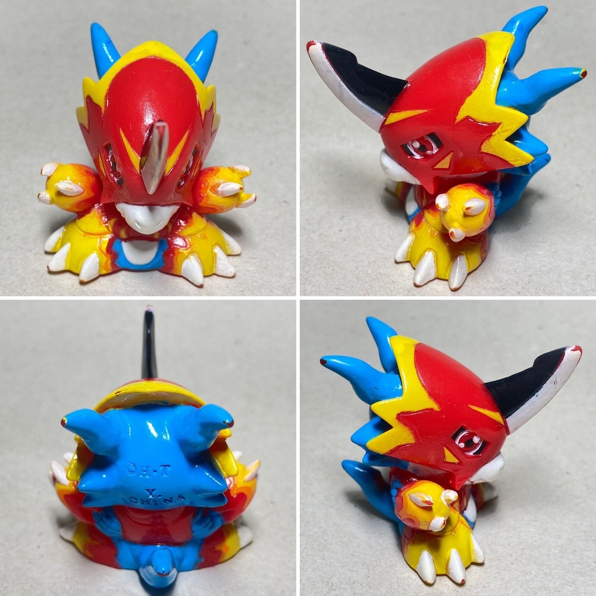 Raidramon, Flamedramon Digimon Adventure02 Yutaka Kids Raidramon, Flamedramon Digimon Adventure02 Yutaka Kids
