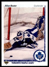 1990-91 Upper Deck Allan Bester . Toronto Maple Leafs #241