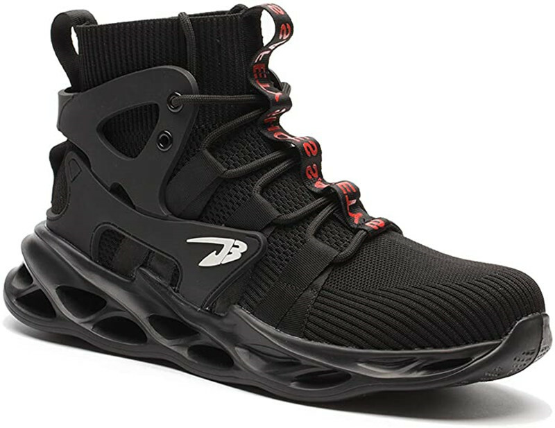 Mens Work Safety Steel Toe Boots Lightweight Breathable Industrial