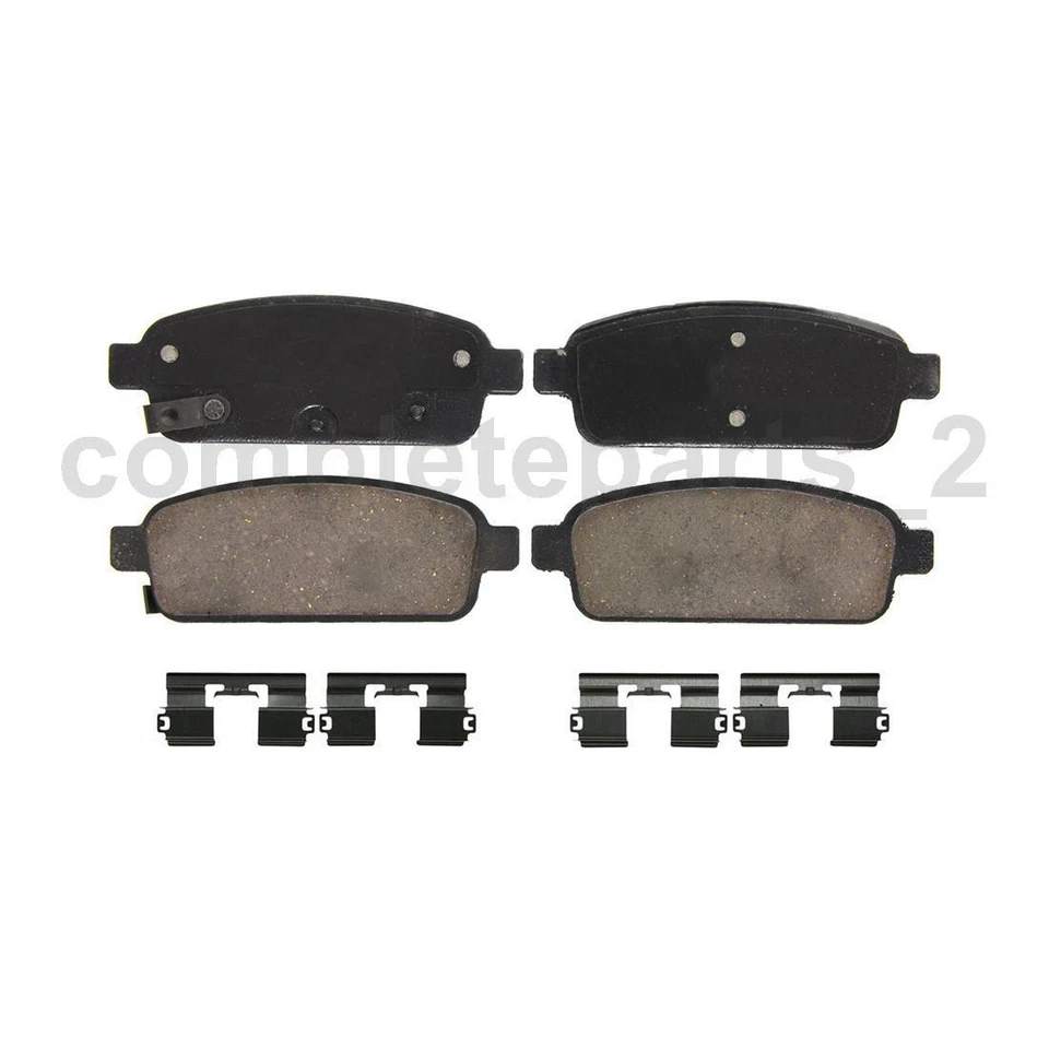 Conjunto de 2 pastilhas de freio dianteiras traseiras compatíveis com Chevrolet Cruze 1.8L 1.4L - Imagem 3 de 4