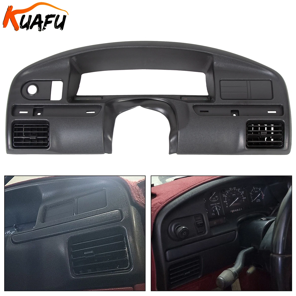For 1992 1997 Ford F150 F250 F350 Bronco Instrument Cluster Dash